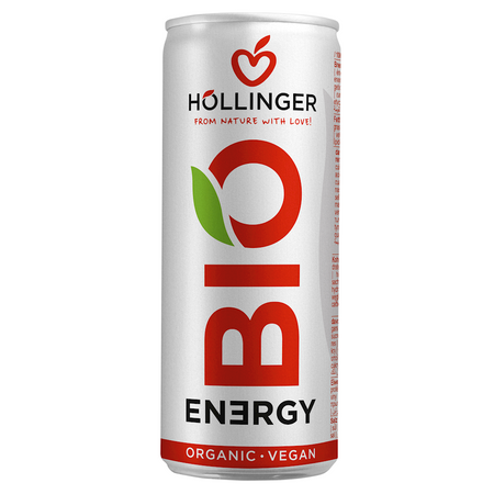 Napój Energetyzujący o Smaku Jabłko - Jeżyna BIO (5 szt x 250 ml)