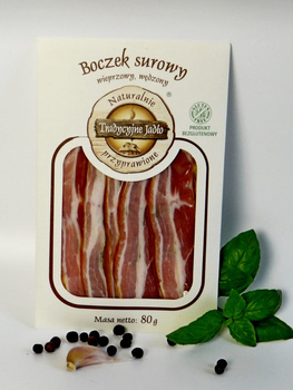 Vacuum Boczek surowy wędzony (80 g)