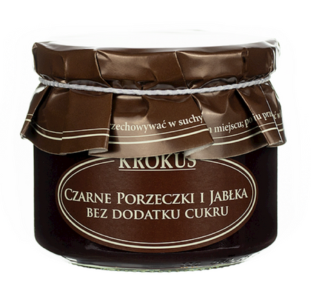 Czarne Porzeczki i Jabłka Bez Dodatku Cukrów Bezglutenowe (2 szt x 310 g)