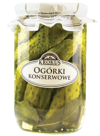 Ogórki Konserwowe 650 G (320 g) (2 szt x 650 g)