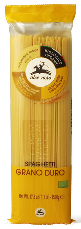 Makaron (Semolinowy) Spaghetti Bio (3 szt x 500 g)