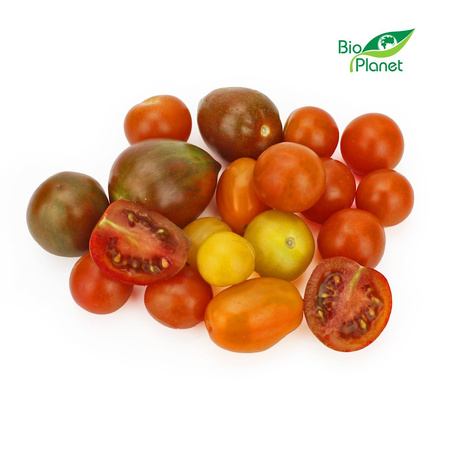Pomidory Koktajlowe Mix Świeże BIO (Polska) (Około 0,25 kg)