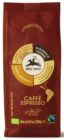 Kawa Mielona Arabica 100 % Espresso Górska Fair Trade BIO 250 g