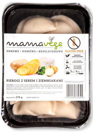 Pierogi z Serem i Ziemniakami Bezglutenowe 275 g