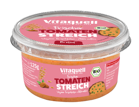 Wegańska Alternatywa Serka z Pomidorami BIO (2 szt x 125 g)