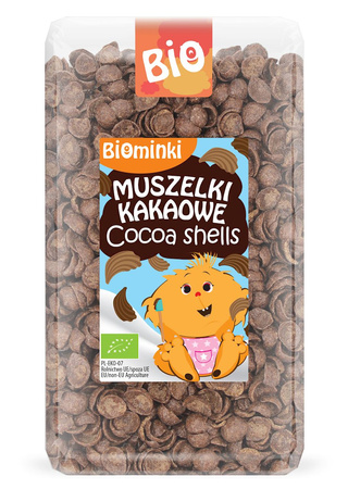 Muszelki O Smaku Czekoladowym Bio (2 szt x 300 g)