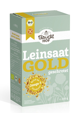 Len Złoty Mielony Bezglutenowy BIO (3 szt x 200 g)