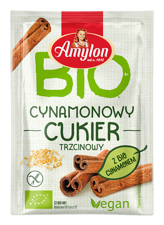 Cukier Cynamonowy Bezglutenowy BIO (40 szt x 20 g)
