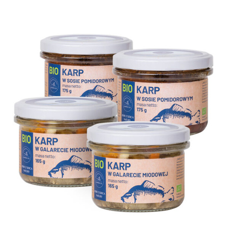 Przekąski z Karpiem – Zestaw BIO 2×2 (680 g)