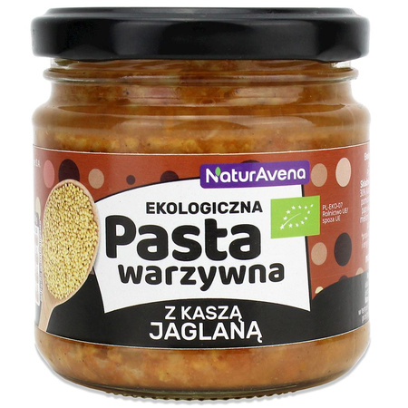 Pasta Warzywna z Kaszą Jaglaną  BIO 185 g