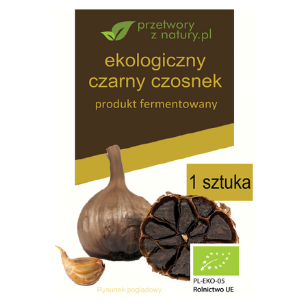 Czarny Czosnek Bezglutenowy BIO (1 Szt.) (2 szt x 50 g)