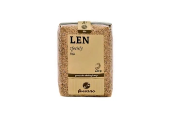 LEN ZŁOCISTY BIO (400 g)