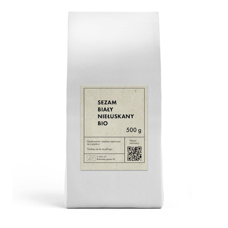 Sezam Biały Niełuskany BIO (2 szt x 500 g)