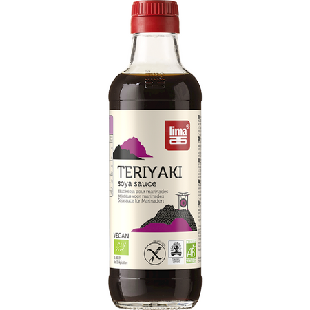 Sos Sojowy Słodki Teriyaki Bezglutenowy BIO (2 szt x 250 ml)