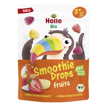 Chrupki Owocowe Liofilizowane Do Smoothie Bez Dodatku Cukrów Od 3 Roku BIO (3 szt x 15 g)
