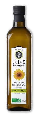 Olej Słonecznikowy Tłoczony Na Zimno BIO (2 szt x 750 ml)