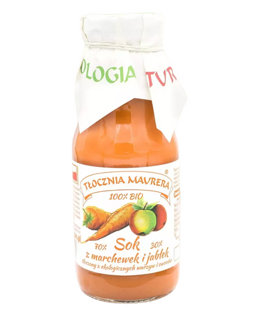 Sok Marchewkowy z Jabłkiem Nfc BIO (3 szt x 300 ml)