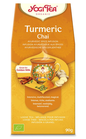 Herbatka Złoty Chai z Kurkumą (Turmeric Chai) BIO 90 g