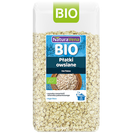 Płatki Owsiane BIO (5 szt x 600 g)