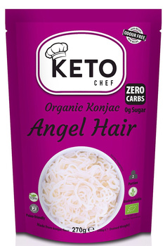 Makaron (Konjac) Angel Hair Bezglutenowy BIO 270 g () (5 szt x 200 g)