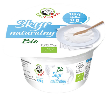 Jogurt Typu Skyr Proteinowy Naturalny BIO (5 szt x 150 g)