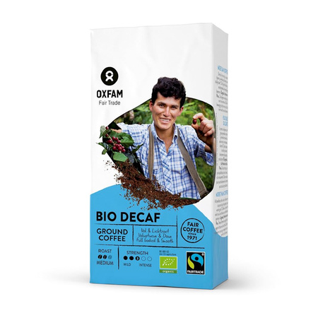 Kawa Mielona Bezkofeinowa Arabica/Robusta Fair Trade BIO 250 g