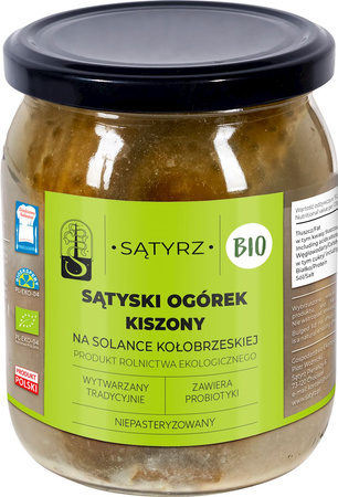 Ogórki Kiszone Sątyskie BIO 400 g () (2 szt x 300 g)