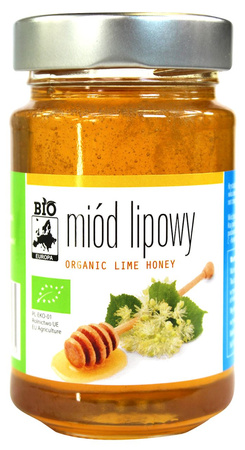 Miód Nektarowy Lipowy BIO 300 g