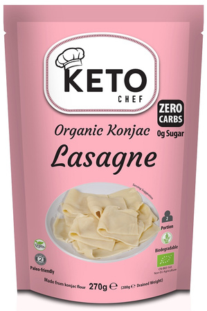 Makaron (Konjac) Lasagne Bezglutenowy Bio 270 G (200 g) (5 szt x 270 g)