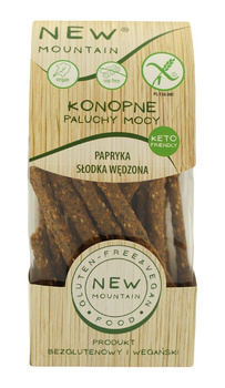Paluchy Mocy Konopne z Papryką Słodką Wędzoną Bezglutenowe (2 szt x 200 g)