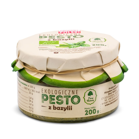 Pesto z Bazylii BIO 200 g