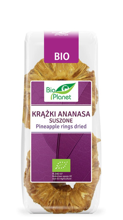 Ananas Suszony Krążki Bio (2 szt x 100 g)