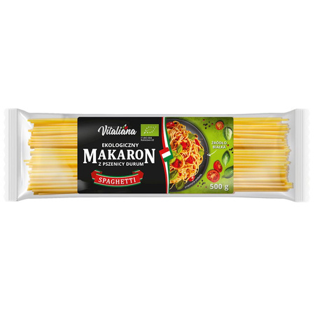 Makaron (Semolinowy) Spaghetti Bio (3 szt x 500 g)