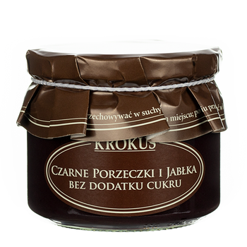 Czarne Porzeczki i Jabłka Bez Dodatku Cukrów Bezglutenowe (2 szt x 310 g)