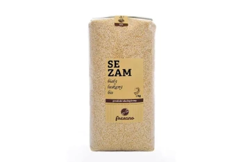SEZAM BIAŁY ŁUSKANY BIO (1 kg)