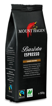 Kawa Ziarnista Arabica/Robusta Barista Espresso Fair Trade BIO 500 g