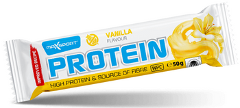 Baton Proteinowy o Smaku Waniliowym w Polewie Białej Bezglutenowy (5 szt x 50 g)