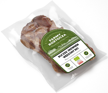 Boczek Drewnem Wędzony BIO (Około 0,30 kg)