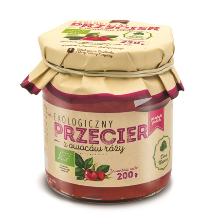 Przecier z Owoców Róży BIO (3 szt x 200 g)