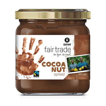 KREM oRZECHOWO - KAKAOWY FAIR TRADE BEZGLUTENOWY 400 g