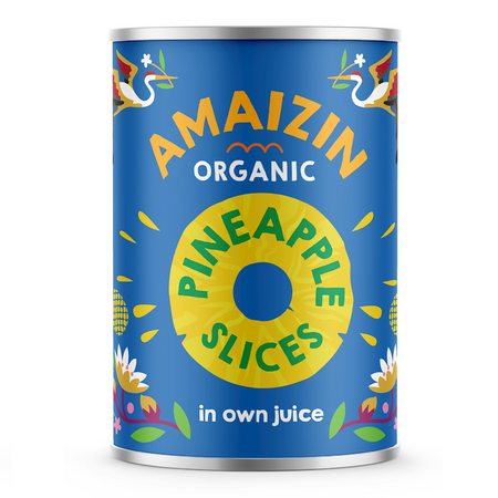 Ananas Plastry w Soku Własnym BIO 400 g () (2 szt x 225 g)