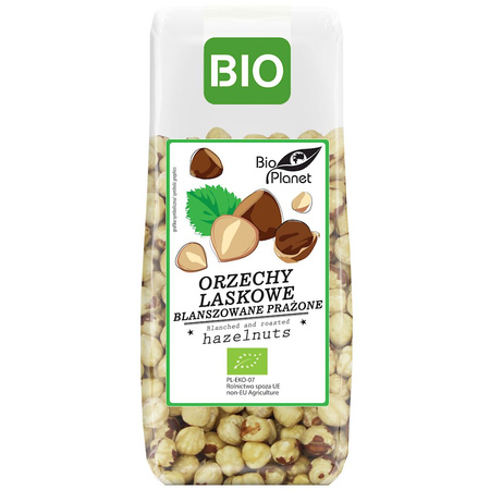 Orzechy Laskowe Blanszowane Prażone BIO 350 g