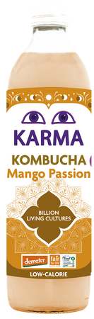 Kombucha z Mango i Marakują Fair For Life Demeter BIO (2 szt x 500 ml)