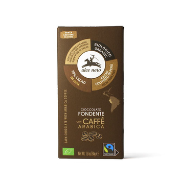 Czekolada Gorzka z Kawą Fair Trade Bezglutenowa BIO (3 szt x 50 g)