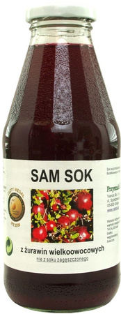 Sam Sok z Żurawiny Wielkoowocowej 500 ml