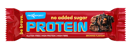 Baton Proteinowy Brownie w Czekoladzie Mlecznej Bez Dodatku Cukrów Bezglutenowy (5 szt x 40 g)