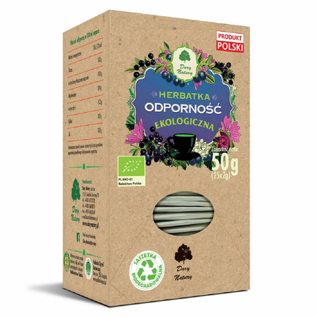 Herbatka Uodparniająca BIO (25 x 2 g) (3 szt x 50 g)