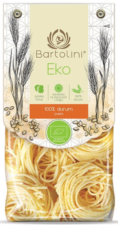 Makaron (Semolinowy) gniazda Spaghetti A'La Chitarra BIO 250 g