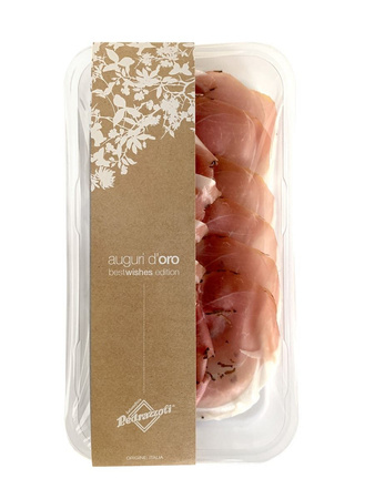 Szynka Dojrzewająca z Truflą (Prosciutto Crudo Affinato Al Tartufo) Plastry Bezglutenowe BIO 50 g