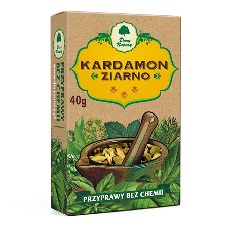 Kardamon Ziarno (2 szt x 40 g)